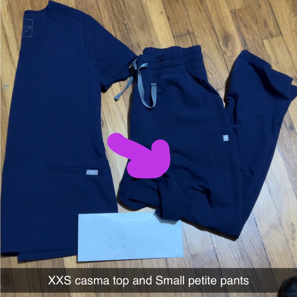 Figs Navy Blue Joggers